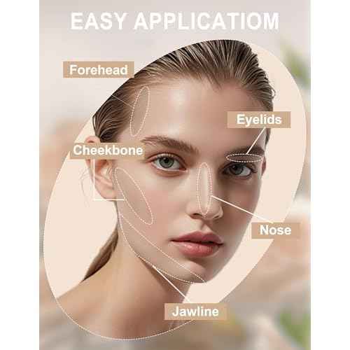 Cool Toned Contour Palette with Mirror, Taupe Grey Contour Powder for Pale Light Cool Toned Skin, Nose Contouring Bronzer Powder with Nose Face Brush