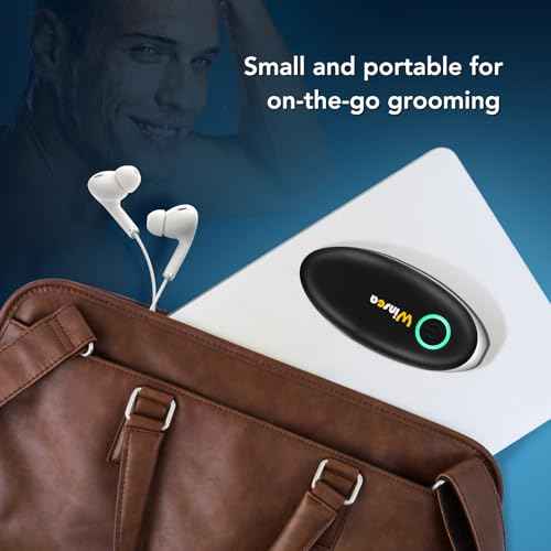 Ear and Nose Hair Trimmer for Men and Women ? Travel Trimmer, High-Precision Nose Shaver, USB Rechargeable, Waterproof, Safe & Quiet Operation, Portable Ear Hair Remover Design