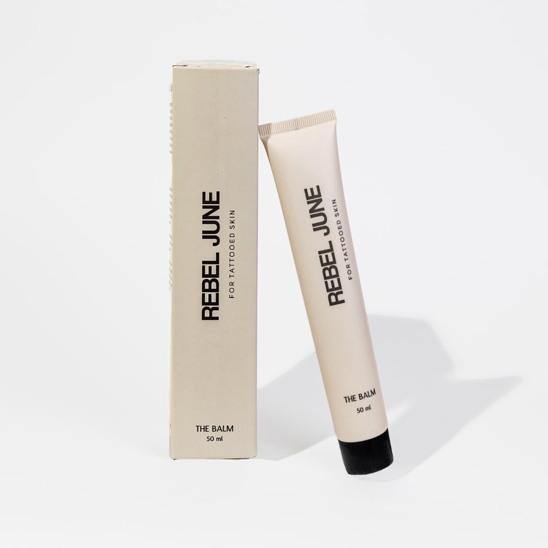 REBEL JUNE The Balm Tattoo Aftercare All Natural & Vegan Tattoo Ointment For New & Old Tattoos.