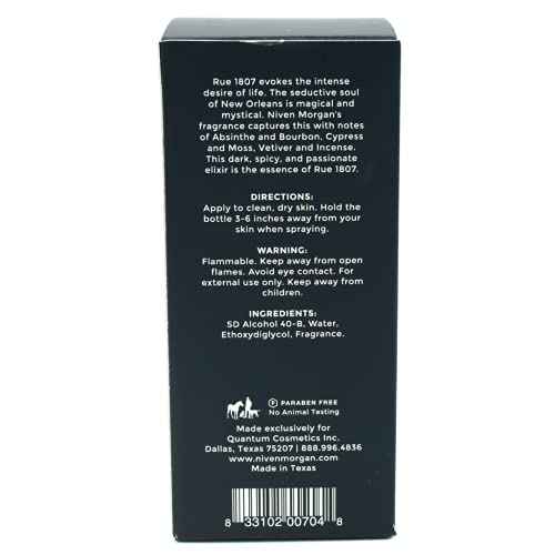 Niven Morgan Black Cypress Rue 1807 Cologne