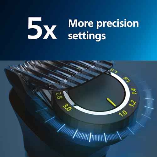 Norelco Philips Multigroom 9000 Series, All-in-One Trimmer, Beard Trimmer and Hair Clipper, 25-Piece/27-Length Men's Grooming Kit for Beard, Face, Nose, Ear and Body, Travel Kit, MG9522/50