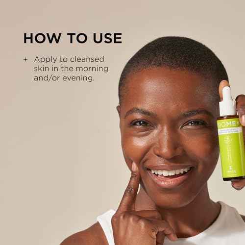 IMAGE Skincare, BIOME+ Dew Bright Serum, Microbiome Friendly Facial Serum, Boosts Luminosity and Enhances Elasticity