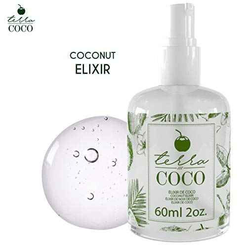 YBERA PARIS TERRACOCO COCONUT ELIXIR | Vegan | Moisturizes and Nourishes | Ideal for Extremely Dry and Worn Hair Damaged by Sun or Chemicals