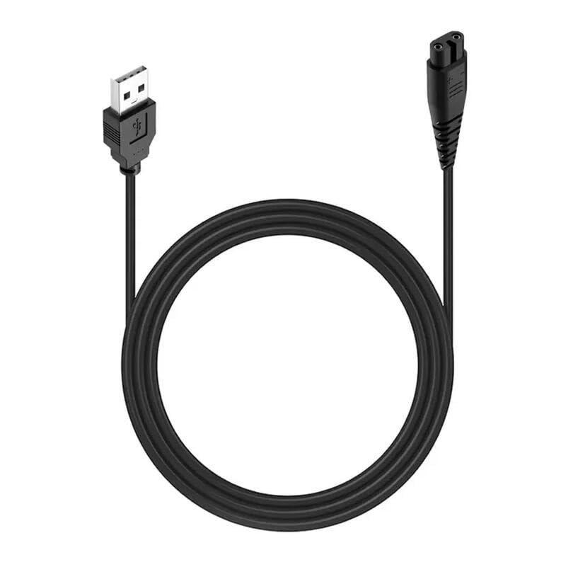 Diertudmy USB Charger Cable Compatible with Hatteker RFC-588 RSCX-7856 RFC-598 RFC-690 RFC-692 RFC-696 RSCX-9598 Charging Cord for Hair Clippers Beard Trimmer