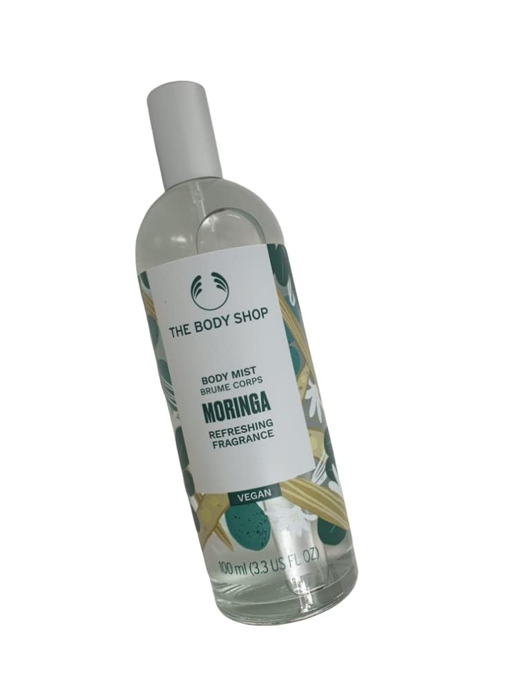 The Body Shop Moringa Body Mist, Paraben-Free Body Spray, 3.3 Fl. Oz.