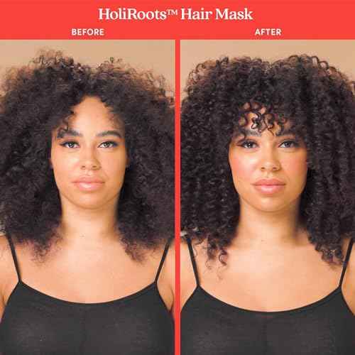 Fable & Mane Good Karma Hair Gift Set, for Stronger, Healthier Hair. Travel-sized Minis of HoliRoots Hair Oil, Hydrating Shampoo, Conditioner and Hair Mask