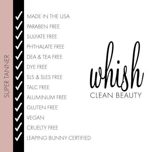 Whish Super Tanner with Bakuchiol, 4.06oz