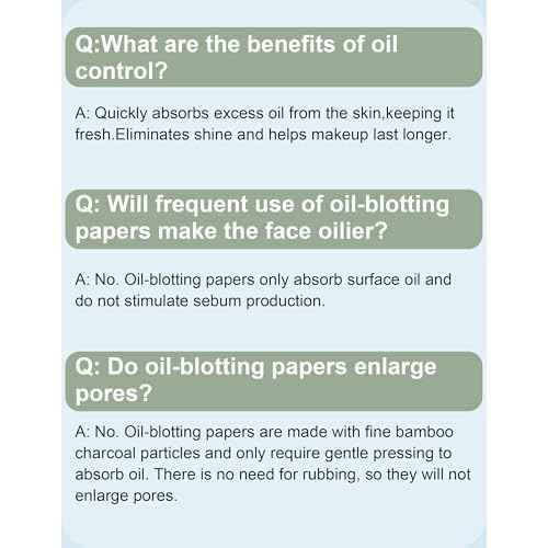 600 Sheets Oil Blotting Paper with Patterns - Absorbs Excess Face Oil, Controls Shine, Gentle for Makeup Use