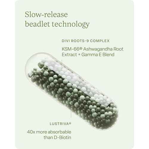 Divi Healthy Hair Bundle: Scalp Serum 1 fl oz and Hair Vitamins, 30-Day Supply