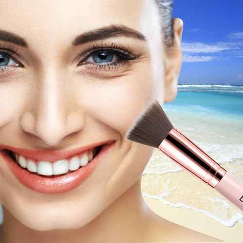 2 Pack Self Tanning Mitt Applicator Kit Set, Self Tanning Glove and Self Tanner Flat Top Brush, Tan Applicator for Sunless Self Tan (Leopard)