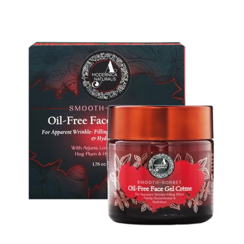 Smooth-Sorbet Oil-Free Face Gel Cr?me ? Exfoliates, Plumps, Moisturizes & Mattifies ? Lightweight, Non-Greasy Formula for a Matte Glow ? 1.76 oz (50 g)