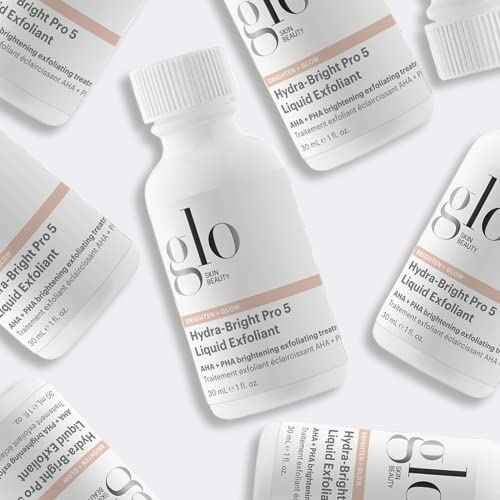 Glo Skin Beauty Hydra-Bright Pro 5 Liquid Exfoliant | This Gentle Liquid Exfoliant Smooths, Refines, and Brightens Skin (1 Fl Oz)