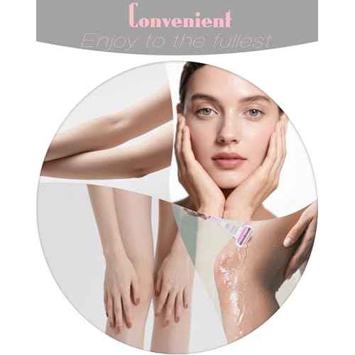 Replacement Razor Handle Compatible with Gillette Venus - Non-Slip Ergonomic Grip, Pink Handle Only (Fits Most Venus Blades) (1)