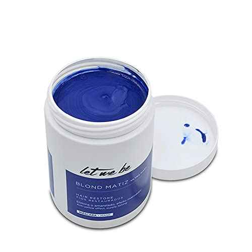 Let Me Be Blond Expert Protein Smoothing + Ultra Matiz Mask Kit ? 2-Step Anti-Frizz & Toning Treatment for Blonde, Bleached, or Highlighted Hair ? 2x1L / 2x33.8 oz