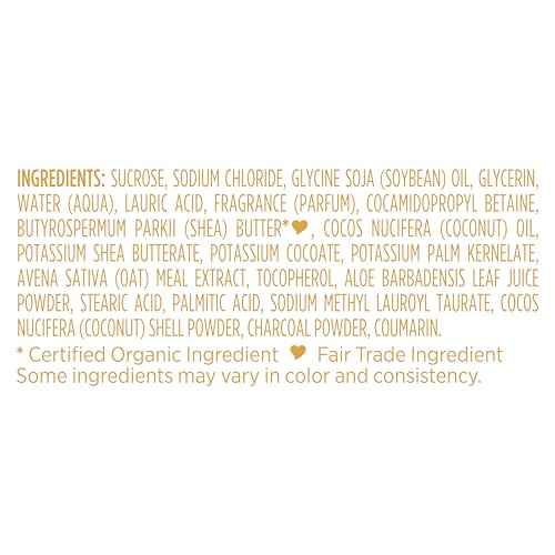 SheaMoisture Sugar Body Scrub African Black Soap for healthy, glowing skin African black soap with 24h shea moisture nutrients 12 oz