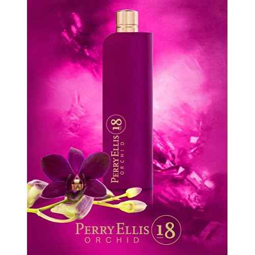 Perry Ellis Fragrances Perry ellis 18 orchid for women - 4-piece gift set, 3.4 Fl Ounce
