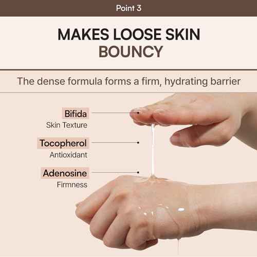 FLASKIN Skin Barrier Essence | Soybean Bouncy Protein Essence | Moisturizing, Strengthens Skin Barrier, Enhances Elasticity | Soybean Protein | Moisturizer for Flaky Skin | Korean Skincare | 80ml