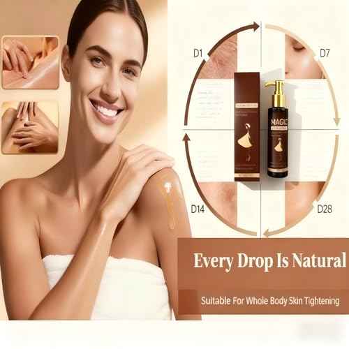 Luxury Body Firming Oil Tightening & Hydrating Treatment After Shower Body Oil For Women | Natural Body Luxury Oil for Dry Skin | Lightweight, Non-Greasy, Nourishing Formula ? 4.06 FL OZ