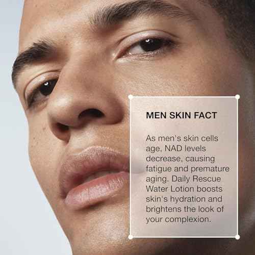 Lab Series Men's Daily Rescue Water Lotion Toner - Moisturizing Essence Skin Care for Men - Hydrating Face Toner with Niacinamide, 6.7 Fl Oz