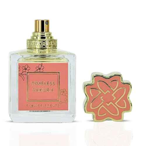 Timeless Sakura Long Lasting Arabian Perfumes for Women ? Eau de Parfum Spray 65ML (2.2 OZ) ? Juicy Fruits & Soft Musk Notes ? Airy, Romantic Ladies Perfume & Premium Gift for Women