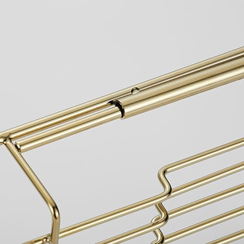 Stainless Steel Bathtub Caddy Tray, Expandable Bath Tub Table, Adjustable Bathroom Tray, Bath Organizer Tub Shelf,Silver,26.8~35.4in