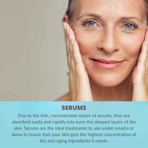 Serious Skincare - Black Pearl Deep Wrinkle Decrease Face Serum - Repair Deep Lines & Wrinkles - Increases Skin Hydration & Elasticity - Radiance Boosting for Luminous Glowing Skin 1 Fl. Oz.