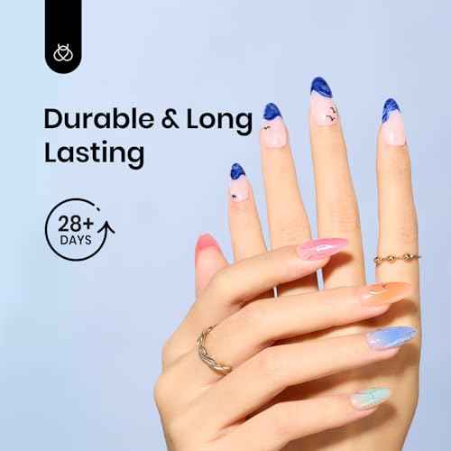 beetles Gel Polish Base Coat 15ml for Gel Nail Polish Soak Off LED Nail Lamp Upgraded Formula Long-Lasting DIY Home and Nail Salon