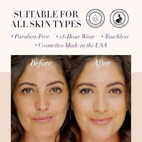 Luminess Air Icon Makeup Airbrush System and 4-Piece Foundation Starter Kit, Medium Coverage - Quick, Easy & Long Lasting Application - Includes Silk 4-In-1 Foundation, Highlighter & Blush