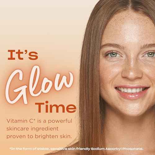 InstaNatural Vitamin C Four Step Skin Care Set with Face Wash, Toner, Serum & Moisturizer | All Natural Brightening & Hydrating Routine with Botanical Extracts ? 1.68 Fl Oz (Pack of 4)