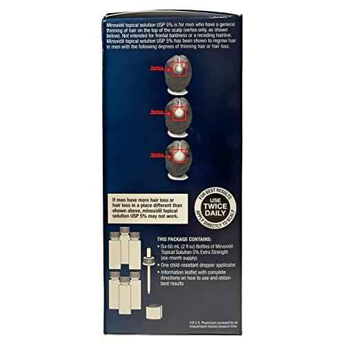 5 % Extra Strength, 2 Pack (3 Months Supply)