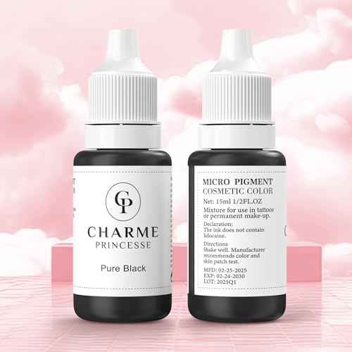 Charme Princesse Wireless Permanent Makeup Machine Kit Rotary Eyebrow Pen Machine With 15pcs 1R/1P Needles Supply for Eyebrow Lip Eyeliner EK403-4-US-FBA24