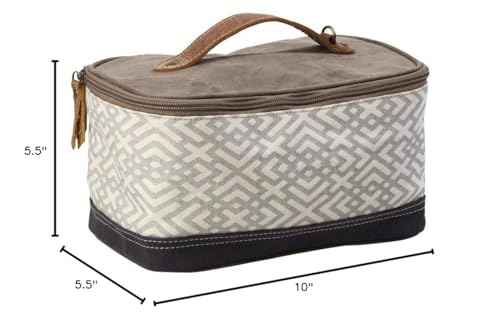 Myra Bag X Design Upcycled Canvas Shaving Kit Bag S-1195