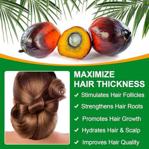 Batana Oil - Pure & Natural Hair Growth Oil from Honduras, Eliminates Split Ends, Enhances Radiance for All Hair & Skin Types, 4.04 fl oz (pack of 2)