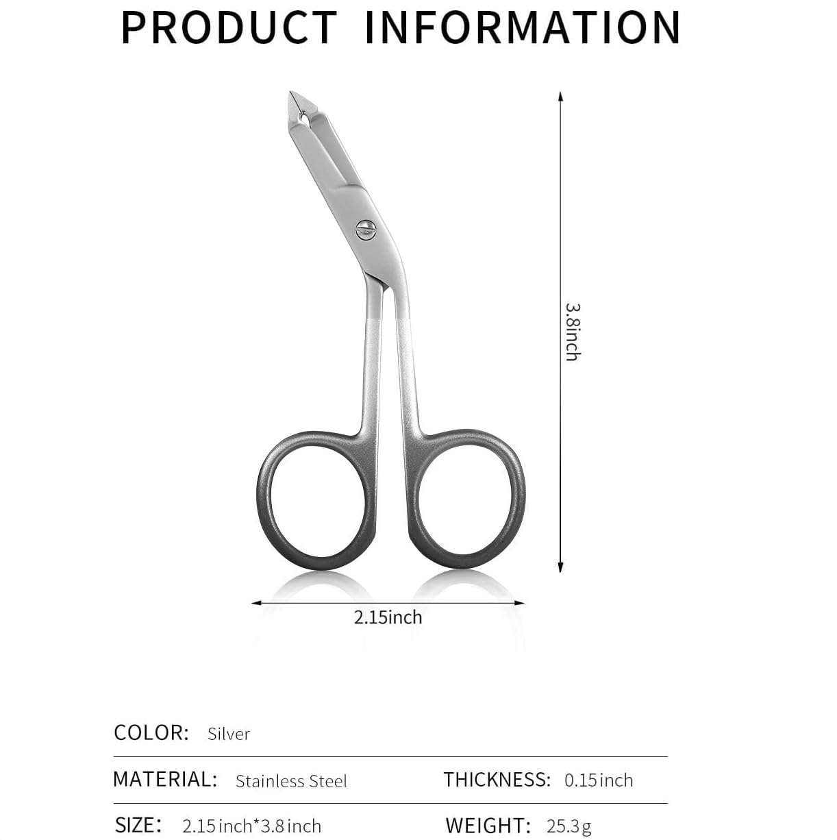 Professional Scissor Tweezer - Premium Quality Stainless Steel Tweezers with Handles, Larger Grabbing Surface Area, Precision Eyebrow Tweezers for Women and Men Facial Hair