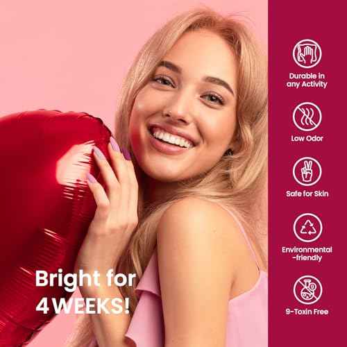 beetles Burgundy Gel Polish Set - Berry Merlot 6 Colors Plum Gel Polish, Cherry Mocha Red Glitter Fall Winter Dark Purple Wine Nails Color, U V LED Soak Off Home DIY Manicure Nail Salon