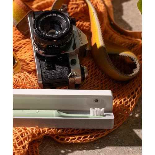 SURI UV Sanitizing Clean & Charge Travel Case (White) - Official Brush Accessory