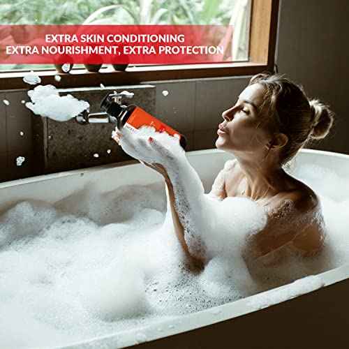 Natural Solution Body Wash 17 fl oz/Each, Revitalizes & Refreshing Your Skin, Formulated with Organic Blood Orange Extracts with Himalayan Pink Salt ? Pack of 6