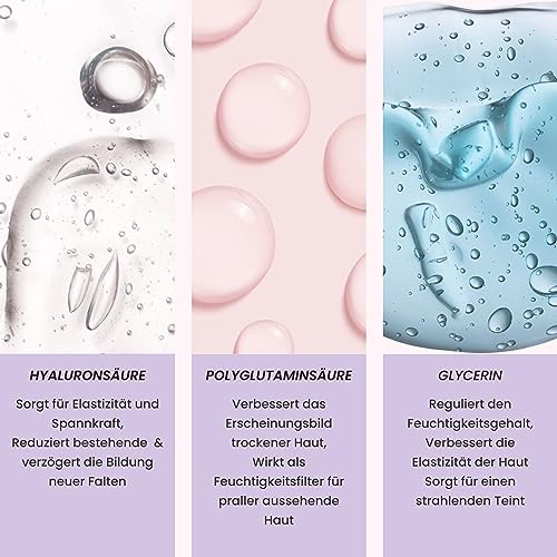 Anti-Ageing Self Tan Mousse (200 ml) - Self Tanning for the Body with Anti-Ageing Complex, Quick Drying and Non-Sticky Texture