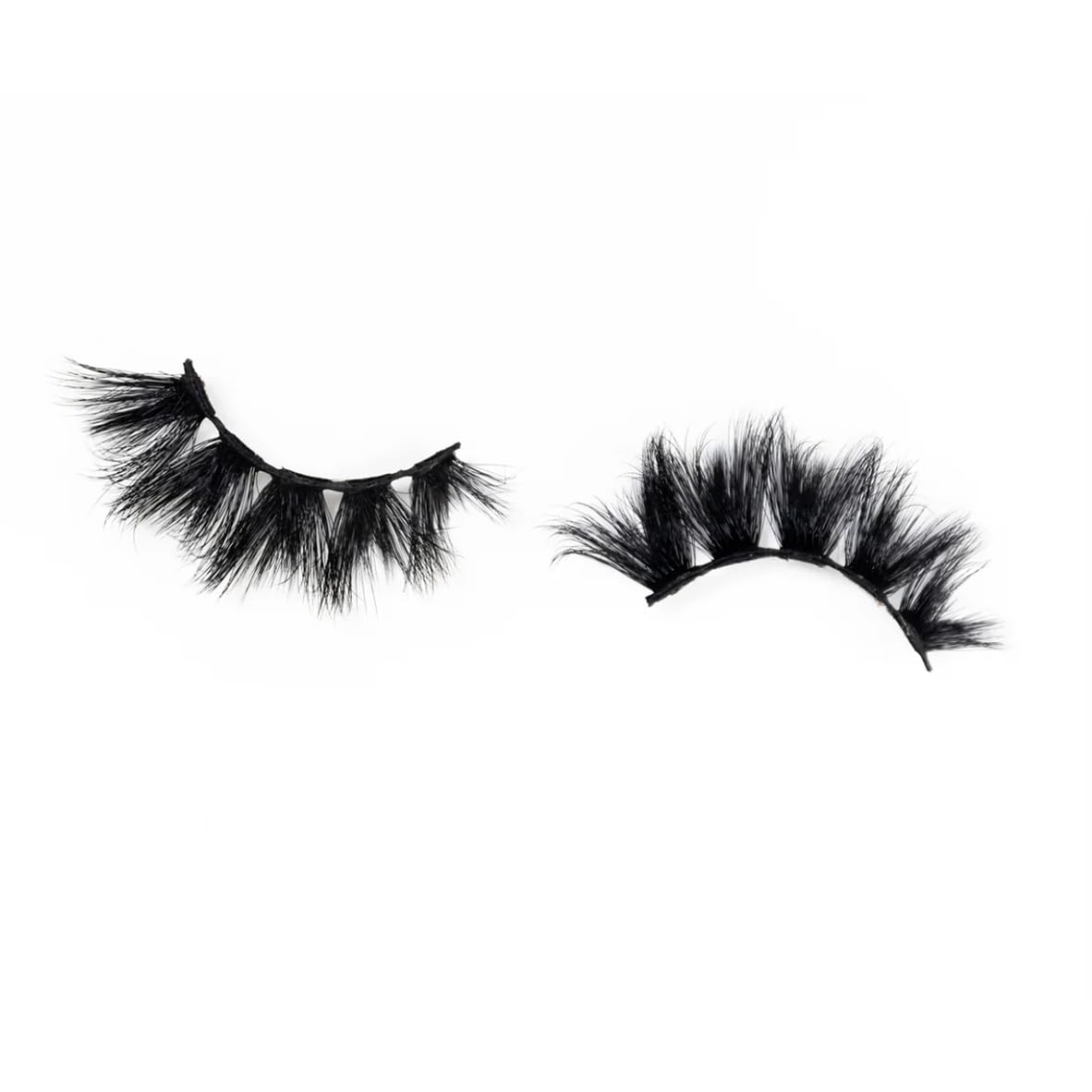 Garden of Lashes 3D Faux Mink Eyelashes | Luxury Faux Mink Lashes Cruelty-Free and Vegan False Lashes, Reusable, Maximum Volume 18mm-20mm Wispy and Fluffy False Eyelashes (Lily)