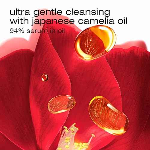 shu uemura Ultime8 Sublime Tsubaki Cleansing Oil, Gentle Makeup Remover and Facial Cleanser for All Skin Types