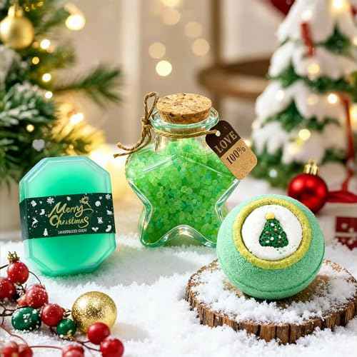 Christmas Gifts,Christmas Gifts for Women Merry Christmas Gifts Unique Holiday Gifts for Female Friends,Relaxing Bath Gifts Box Insulated Wine Tumbler Gifts Set for Mom, Wife, Sister, Girlfriend