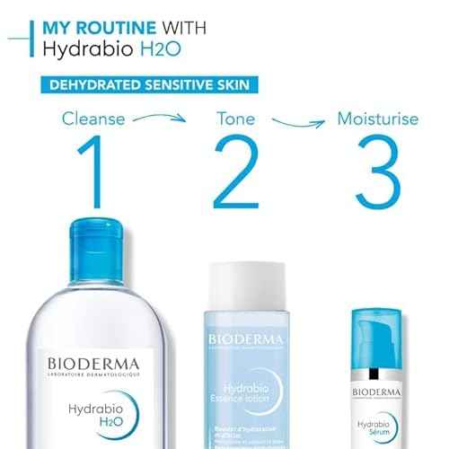 Bioderma - Hydrabio H2O Micellar Water - Face Cleanser and Makeup Remover - Micellar Cleansing Water for Dehydrated Sensitive Skin