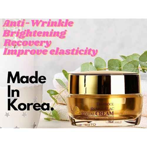 Deoproce Premium Snail Revital Premium Cream Snail Secretion Filtrate Korean Skin Care w/Galactomyces Ferment Filtrate, Volufiline, Anti wrinkle, Deep moisturizing Korean Day Cream