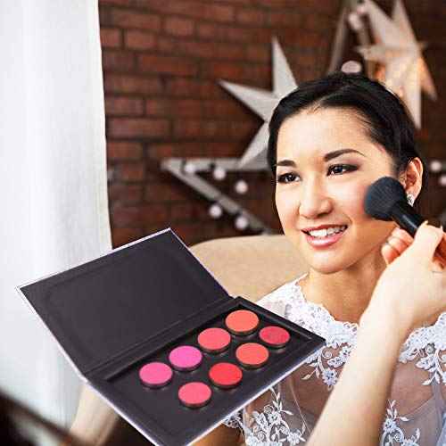 Sumind 101 Pack Metal Stickers for Eyeshadow Palette Set, Includes 1 Makeup Depotting Tool, Adhesive Empty Metal Makeup Colorful Palette Stickers(50 Pcs Square £«50 Pcs Round)