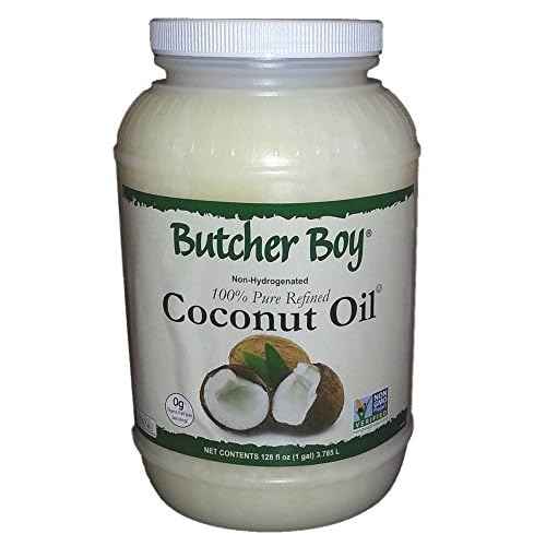 Butcher Boy 76f 100% Pure Refined Coconut Oil (128 Fluid Ounces) (1 Gallon)