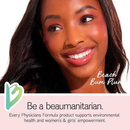 Physicians Formula Butter Glow & Go Multiuse Stick - Ultra-Creamy Formula with Murumuru Butter, Radiant Finish, Cruelty-Free - Beach Bum Plum