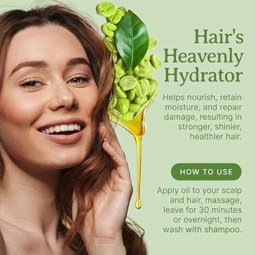 Bella Terra Oils - Green Coffee Bean Oil 8 oz - Celebrating the Aromatic Intensity of Green Oil, Filled with Essential Nutrients for a Refreshed Look