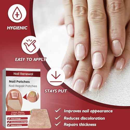 Fungus Nail Treatment Patch, Foot Fungus Treatment Extra Strength, Nail Fungal Patches for Toenail, Fungus Nail Treatment, Toe Nail Fungus Treatments, Yellow Toenail Patch for Fungi Nail