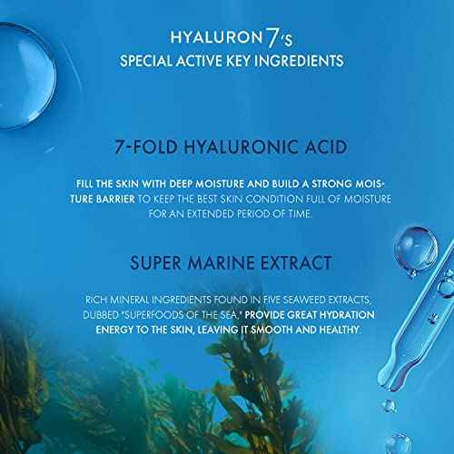 VIDIVICI Hydra Intense Hyaluron7 Essence in Lotion ? Intense Moisturizing Milky Face Emulsion with Hyaluronic Acid and Squalene - Non-Oily & Smooth Textured, 3.38 fl.oz.