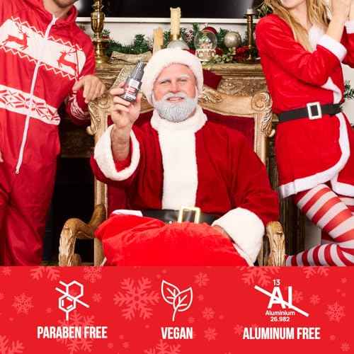 Happy Nuts Comfort Powder Spray Deodorant For Men: Anti-Chafing Sweat Defense, Odor Control, Aluminum-Free, Perfect Stocking Stuffer Gift for Men's Private Parts 2.75 oz (2 Pack), Original Scent